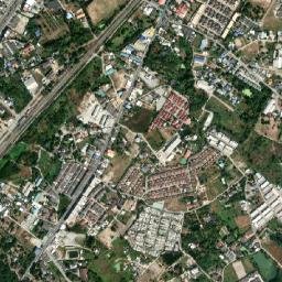 Mueang Chonburi District map(satellite map)