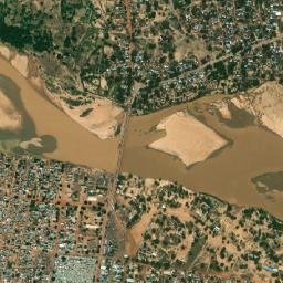 Oum Hadjer map(satellite map)