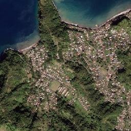 Chateaubelair map(satellite map)