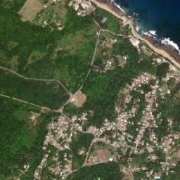 Bathsheba map(satellite map)