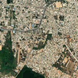 Mulbagal map(satellite map)