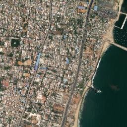 Tiruvottiyur map(satellite map)