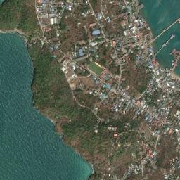 Ko Si Chang map(satellite map)