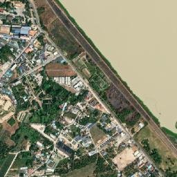 Amphoe Si Racha map(satellite map)