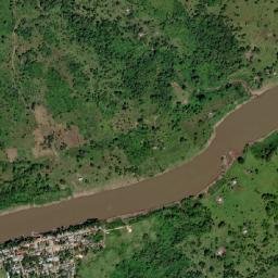 La Cruz de Río Grande map(satellite map)