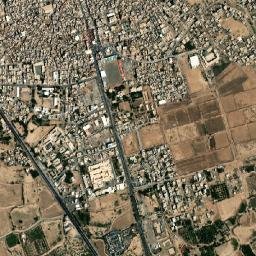 Laḩij map(satellite map)