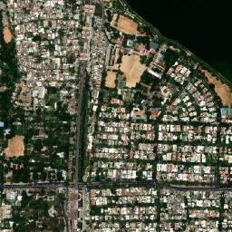 Gandhi Nagar map(satellite map)