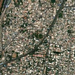 Alandur map(satellite map)