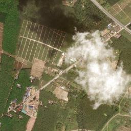 Amphoe Pluak Daeng map(satellite map)