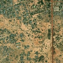 Bogandé map(satellite map)