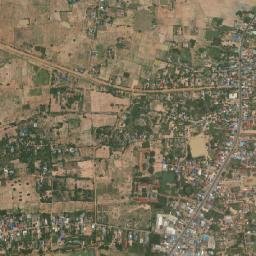 Srŏk Banăn map(satellite map)