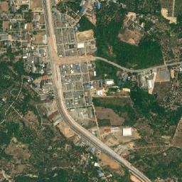 Pong Nam Ron map(satellite map)