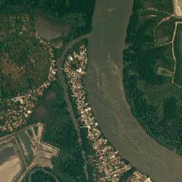 Puerto Morazán map(satellite map)