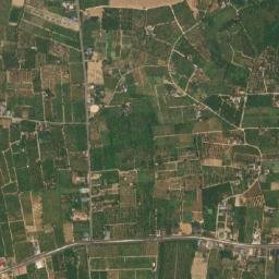 Amphoe Tha Yang map(satellite map)