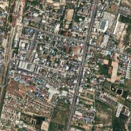 Cha-am map(satellite map)