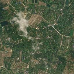 Amphoe Tha Mai map(satellite map)