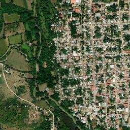 Ciudad Darío map(satellite map)