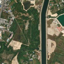 Amphoe Mueang Chanthaburi map(satellite map)