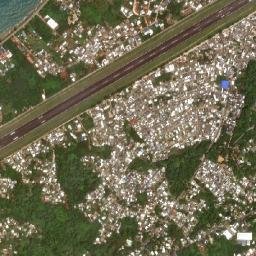 San Andrés map(satellite map)