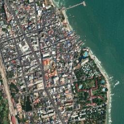Hua Hin map(satellite map)