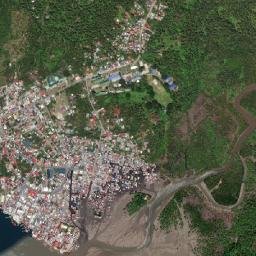Laoang map(satellite map)
