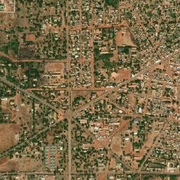 Dédougou map(satellite map)