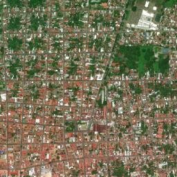 León map(satellite map)