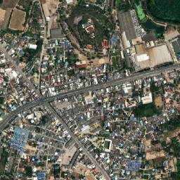 Pran Buri map(satellite map)
