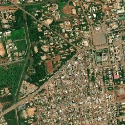 Ouagadougou map(satellite map)