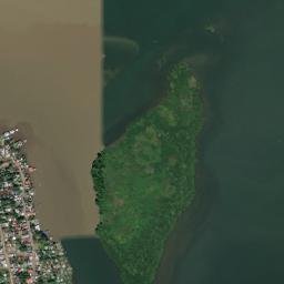 Laguna de Perlas map(satellite map)