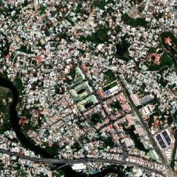 Thành Phố Nha Trang map(satellite map)