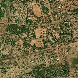 Koudougou map(satellite map)