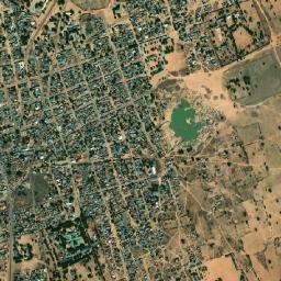 Kafin Hausa map(satellite map)