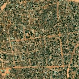 Goz Beïda map(satellite map)