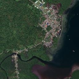 Alugan map(satellite map)