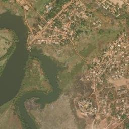 Bafatá map(satellite map)