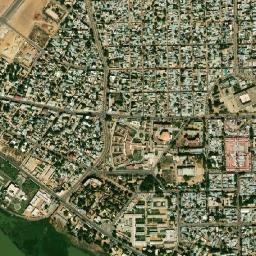 N'Djamena map(satellite map)