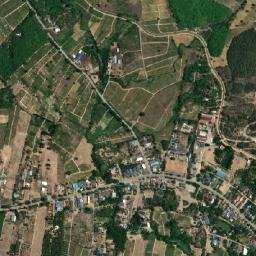 Amphoe Kui Buri map(satellite map)