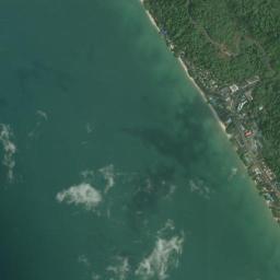 Satellite view of Kho Chang White Sand Beach
