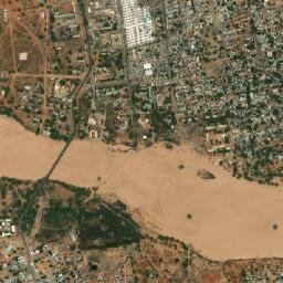 Nyala map(satellite map)