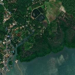 Ko Chang Tai map(satellite map)