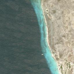 Satellite view of Klein Curacao Little Curacao