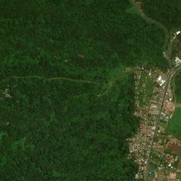 El Crucero map(satellite map)