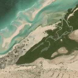 Caluula map(satellite map)