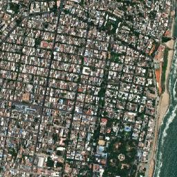 Puducherry map(satellite map)