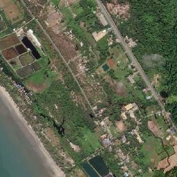 Amphoe Khlong Yai map(satellite map)