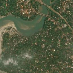 Dharmadam map(satellite map)