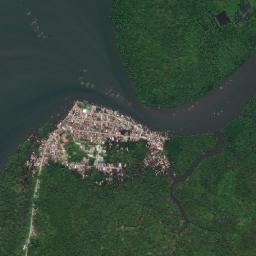 San Sebastian map(satellite map)