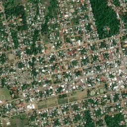 Nueva Guinea map(satellite map)