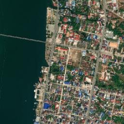 Koh Kong map(satellite map)